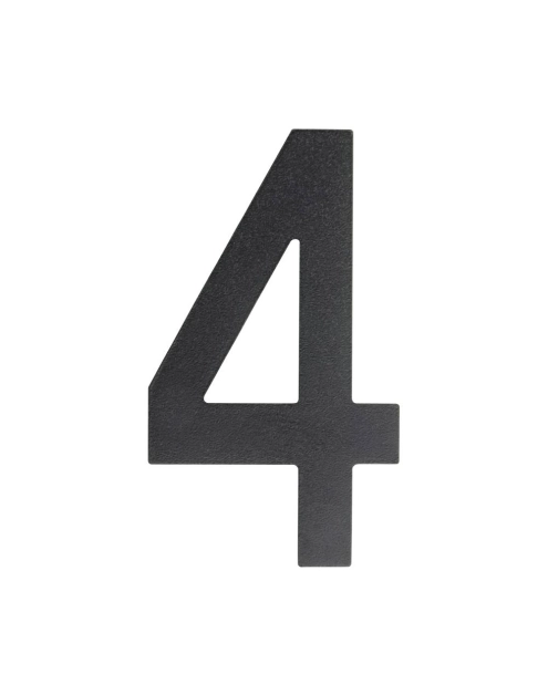 Zdjęcie: Cyfra 4 samoprzylepna 50 mm czarny mat METRO