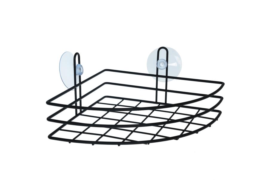 Zdjęcie: Półka narożna Niagara czarna BISK