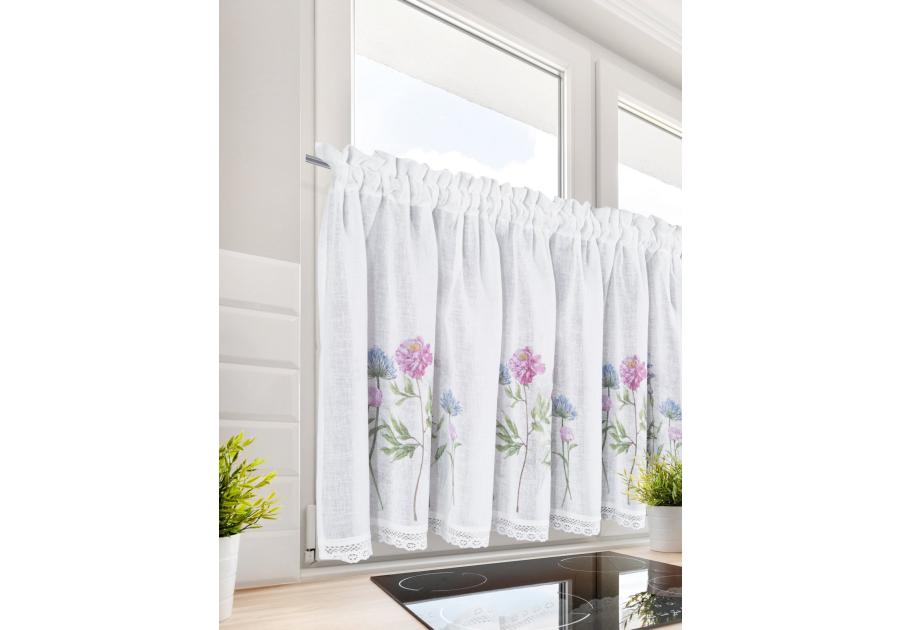 Zdjęcie: Firana gotowa Laura 150x60 cm biały EUROFIRANY