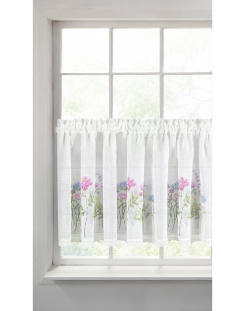 Zdjęcie: Firana gotowa Laura 150x60 cm biały EUROFIRANY