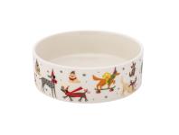 Zdjęcie: Miska dla psa 15x5 cm 460 ml dekoracja świąteczne psy ALTOM DESIGN