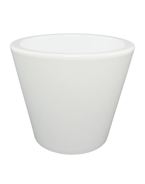 Zdjęcie: Doniczka Osłonka doniczkowa 14 cm biała CERMAX