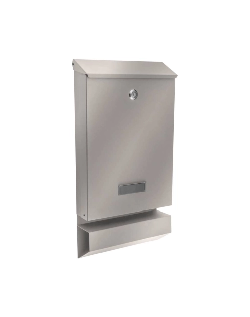 Zdjęcie: Skrzynka na listy Flavio A4 z tubą, stalowa nierdzewna METRO