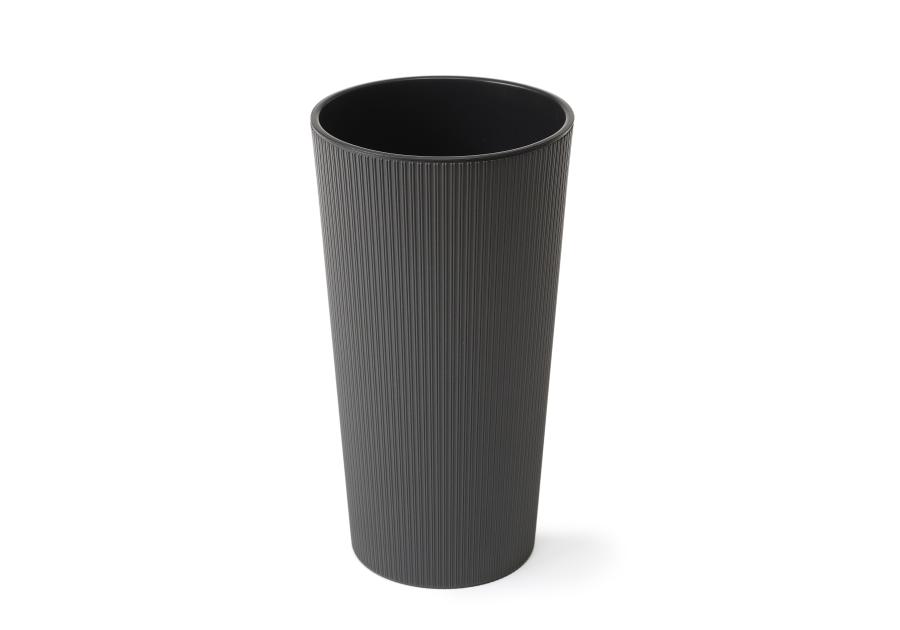 Zdjęcie: Donica Lilia 400 mm jumper, grafit metalik LAMELA