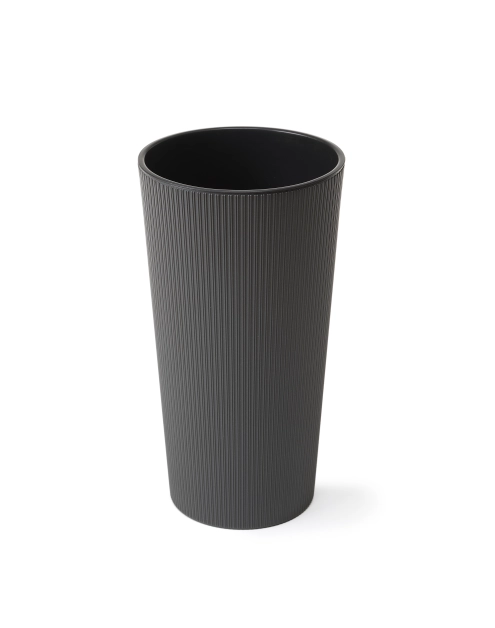 Zdjęcie: Donica Lilia 400 mm jumper, grafit metalik LAMELA