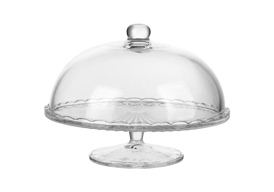 Zdjęcie: Patera szklana Venus na stopce z kloszem średnica 28 cm ALTOM DESIGN