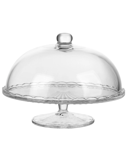 Zdjęcie: Patera szklana Venus na stopce z kloszem średnica 28 cm ALTOM DESIGN