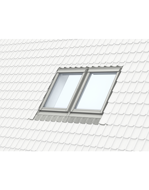 Zdjęcie: Kołnierz kombi EKJ MK08 0021F dwa okna obok siebie VELUX