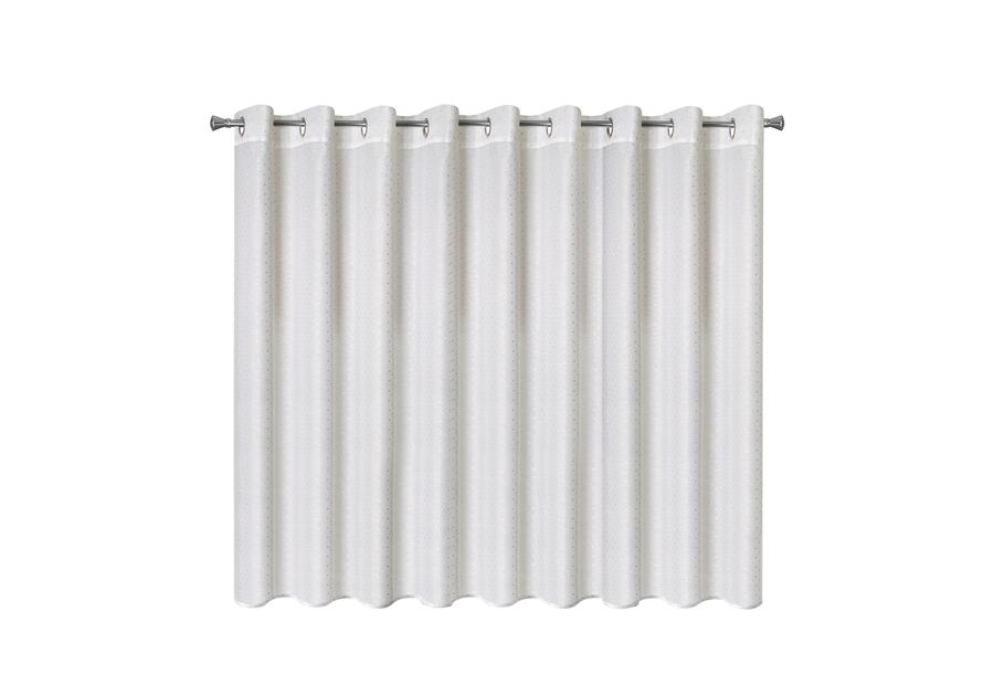 Zdjęcie: Firana Sibel 300x160 cm na przelotkach z szampańskim nadrukiem EUROFIRANY