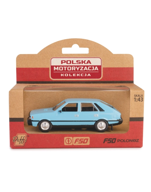 Zdjęcie: Model metalowy Prl Fso Polonez Fh02A-03-02 11254898 niebieski DAFFI