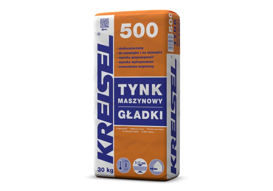 Zdjęcie: Tynk maszynowy 500 30 kg KREISEL