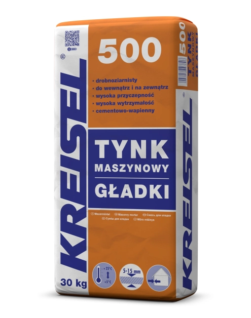 Zdjęcie: Tynk maszynowy 500 30 kg KREISEL