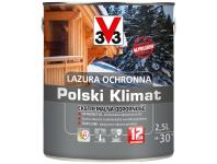 Zdjęcie: Lazura ochronna Polski Klimat Ekstremalna Odporność Tek 2,5 L V33
