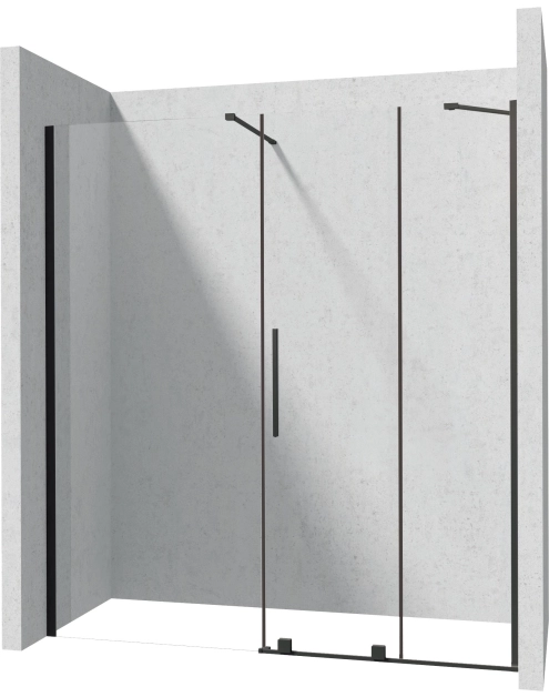 Zdjęcie: Ścianka prysznicowa walk-in 120 cm, przesuwna DEANTE