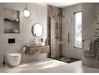 Zdjęcie: Ścianka prysznicowa walk-in 120 cm, przesuwna DEANTE