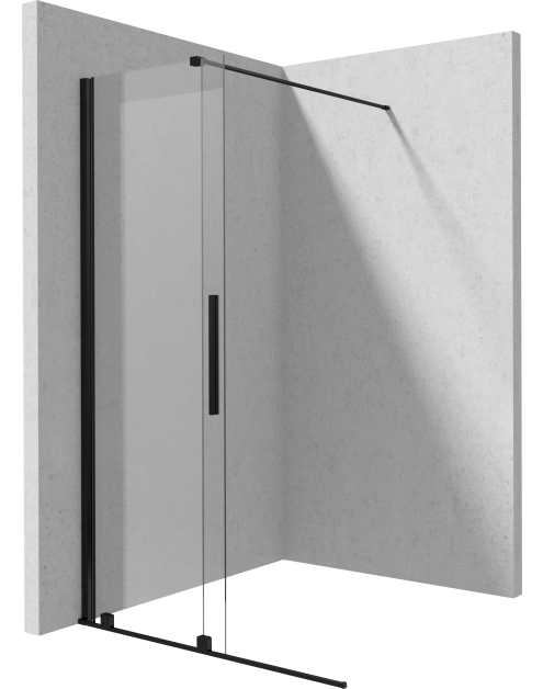 Zdjęcie: Ścianka prysznicowa walk-in 120 cm, przesuwna DEANTE