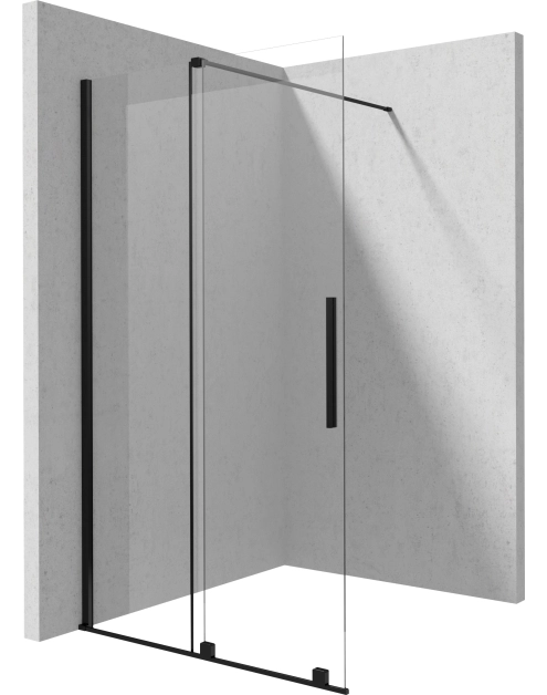 Zdjęcie: Ścianka prysznicowa walk-in 120 cm, przesuwna DEANTE