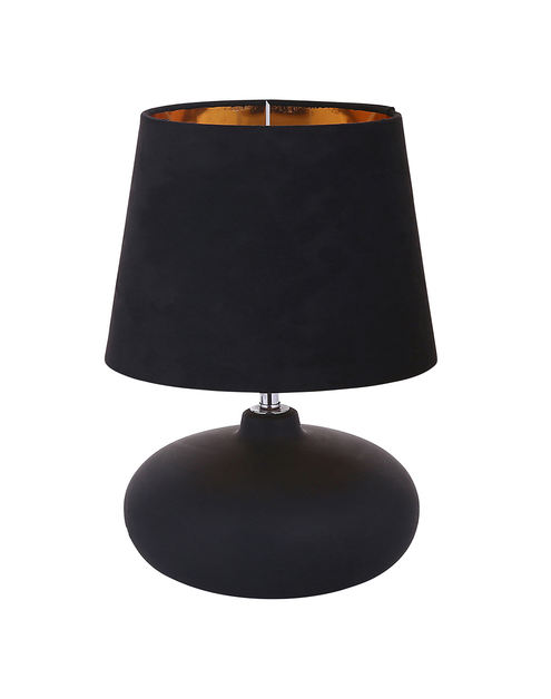Zdjęcie: Lampa stołowa czarno-złota 21x30 cm ALTOMDESIGN