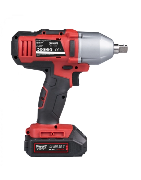 Zdjęcie: Klucz udarowy 18 V, 350 Nm bez akumulatorów i ładowarki MODECO EXPERT