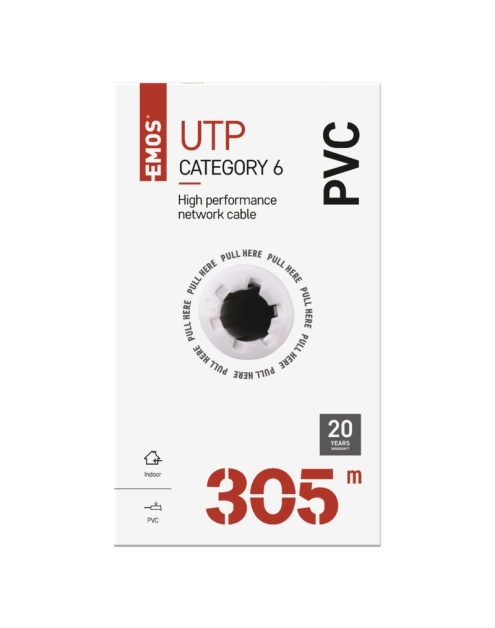 Zdjęcie: Kabel UTP Cat6, 305 m EMOS