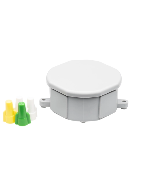 Zdjęcie: Puszka IP54 cztero wylotowa z wkładem POLMARK