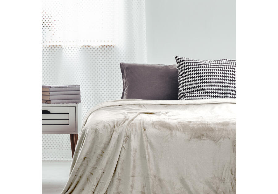 Zdjęcie: Koc Mic beige 200x220 cm DECOKING