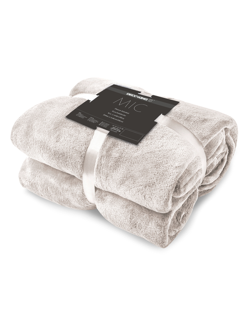 Zdjęcie: Koc Mic beige 200x220 cm DECOKING