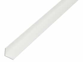 Profil kątowy PVC biały 2600x20x20x1,5 mm ALBERTS