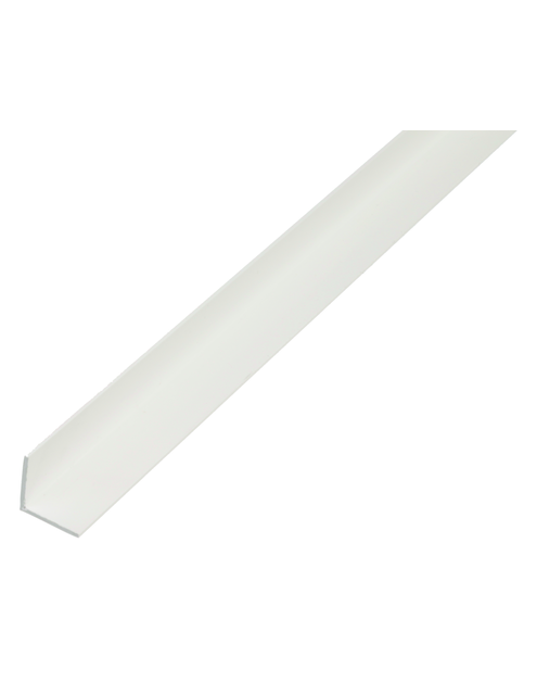 Zdjęcie: Profil kątowy PVC biały 2600x20x20x1,5 mm ALBERTS