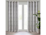 Zdjęcie: Zasłona gotowa Almina 140x250 cm stalowy EUROFIRANY