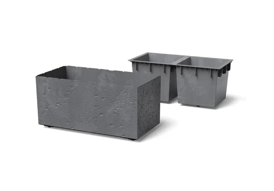 Zdjęcie: Donica Sierra Case Beton Effect 77x38 cm PROSPERPLAST