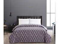 Zdjęcie: Narzuta Snowynight szaro-biała 220x240 cm DECO KING