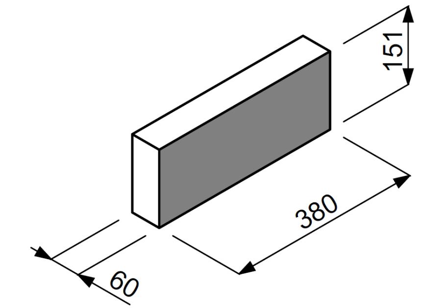 Zdjęcie: Obrzeże Stone PL38 czarny JONIEC