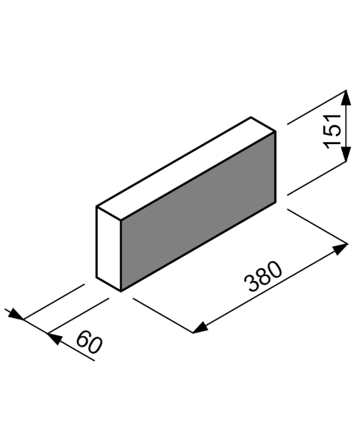 Zdjęcie: Obrzeże Stone PL38 czarny JONIEC