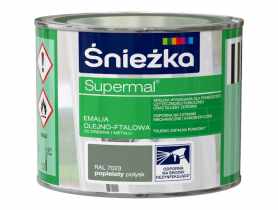 Emalia Supermal popielaty RAL7023 0,2L ŚNIEŻKA