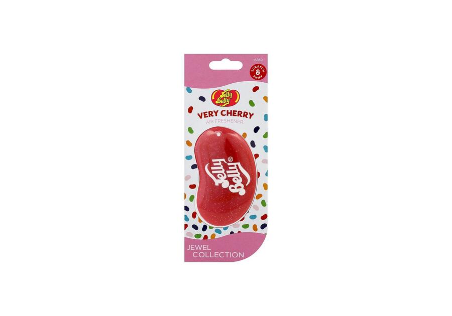 Zdjęcie: Zawieszka zapachowa 3D Air Freshener Very Cherry JELLY BELL