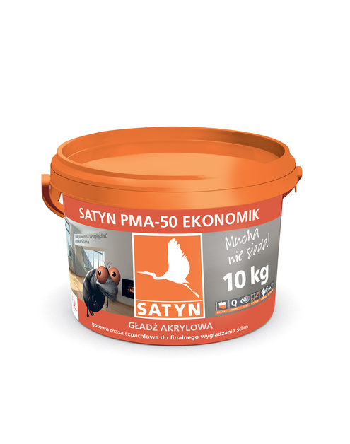 Zdjęcie: Gładź akrylowa Finisz  Eko PMA-50,  10 kg SATYN