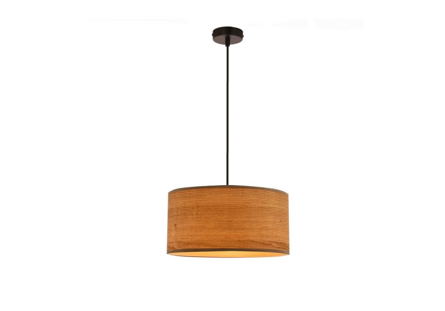Zdjęcie: Lampa wisząca Legno 30 1x40 W E27 abażur orzechowy CANDELLUX