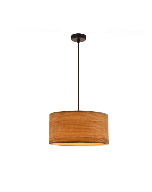 Zdjęcie: Lampa wisząca Legno 30 1x40 W E27 abażur orzechowy CANDELLUX