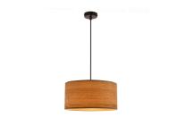 Zdjęcie: Lampa wisząca Legno 30 1x40 W E27 abażur orzechowy CANDELLUX