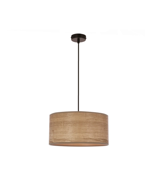 Zdjęcie: Lampa wisząca Legno 30 1x40 W E27 abażur orzechowy CANDELLUX