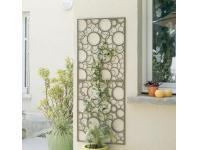 Zdjęcie: Ścianka metalowa Deco Panel Bubbles 0,6x1,5 m, szary NORTENE