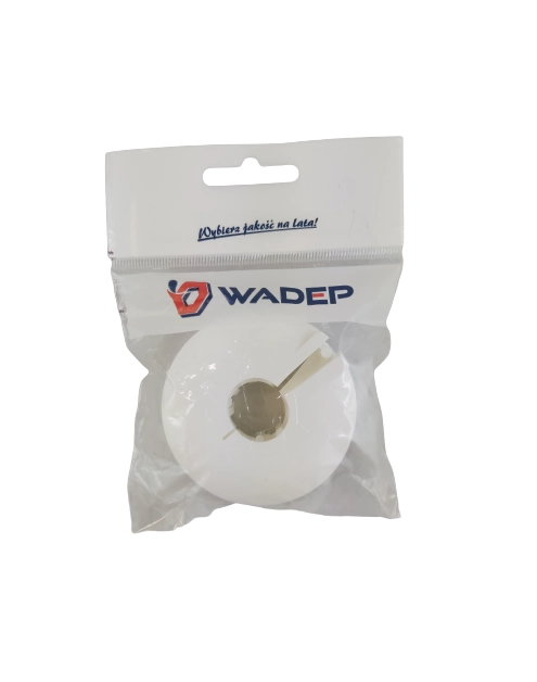 Zdjęcie: Rozeta maskująca plastikowa biała - Fi 18 (3 szt) WADEP