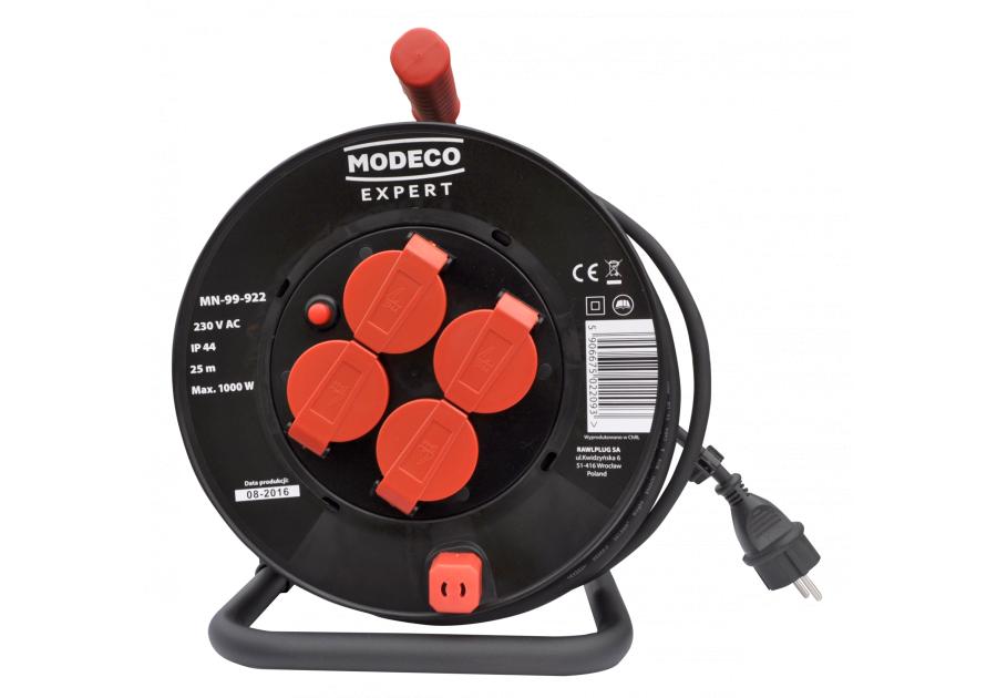 Zdjęcie: Przedłużacz zwijany do zast wewnątrz 10 m przekrój 3x1,5 mm RAWLPLUG