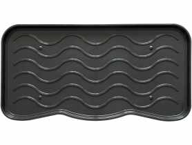 Ociekacz na buty 38x75 cm czarny fala MULTI-DECOR