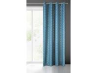 Zdjęcie: Zasłona gotowa Cande 140x250 cm niebieski EUROFIRANY