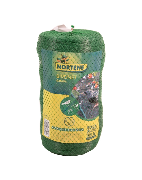 Zdjęcie: Siatka na ptaki Birdnet 4 x 50 m, jasny zielony NORTENE