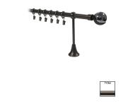 Zdjęcie: Karnisz pojedynczy Victoria fi 19 mm - 480 cm tytan tierra KARWEL