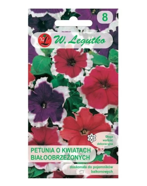Zdjęcie: Petunia ogrodowa mieszanka 0,01 g W.LEGUTKO