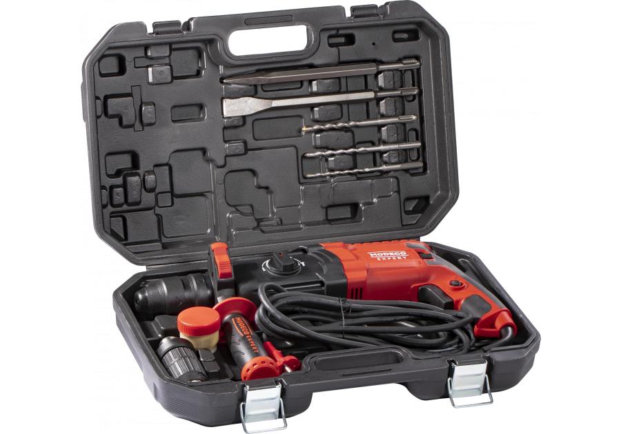 Zdjęcie: Młotowierka SDS plus 800 W 26 mm 2,8J QCC akcesoria, walizka MODECO EXPERT